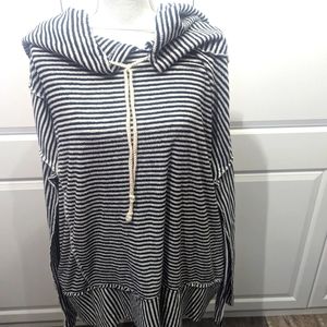 Nautical oversized hoodie by free people